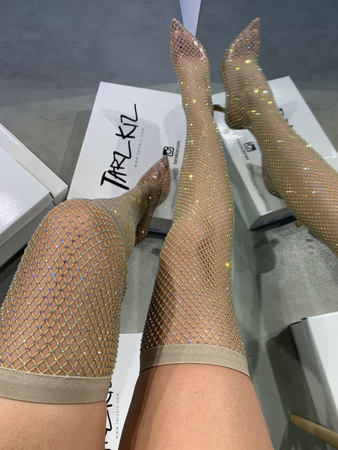 SIRIUS CRYSTAL STONY STILETTO