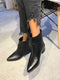 LUCKY BLACK BOOTIE
