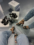 AREA BLACK SANDAL