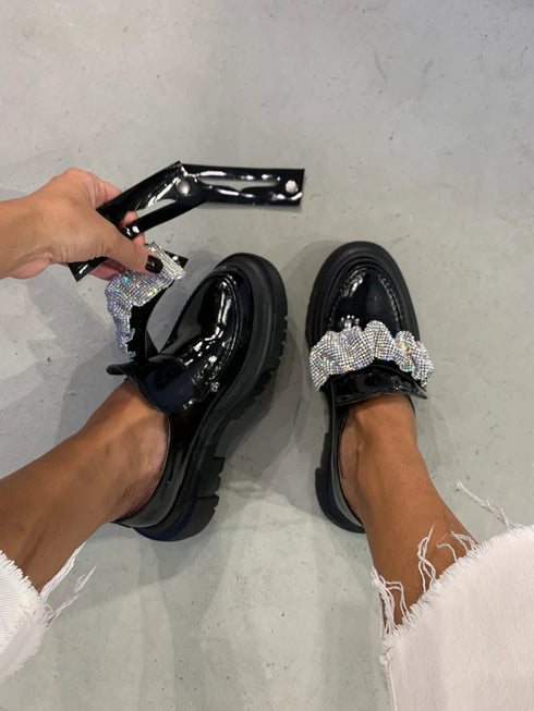 EMILY STONE ACCESSORIZED LOAFERS