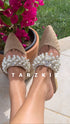 FAS WICKER PEARLY SLIPPERS